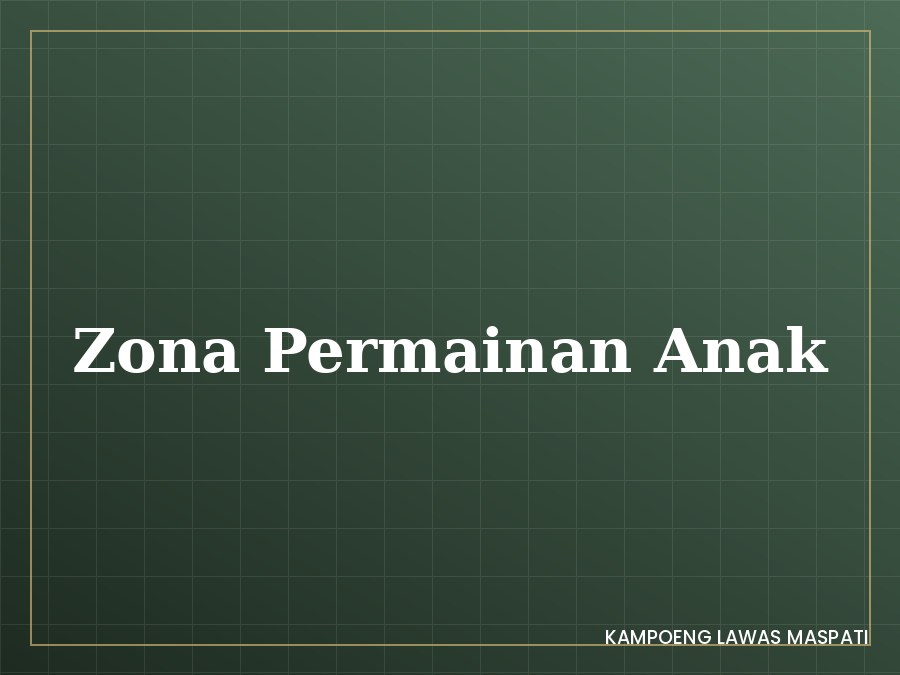 Zona bermain anak
