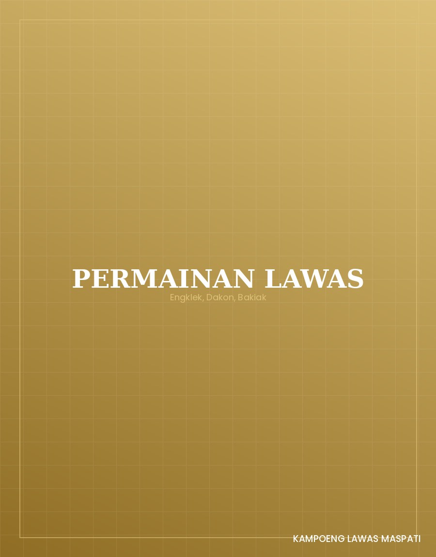 Permainan tradisional engklek, dakon, dan bakiak